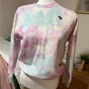 Abercrombie Kids Pastel Tie-Dye Sweatshirt